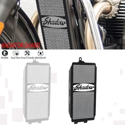 For Honda Shadow ACE VT400 VT750 1997-2003 Motorcycle Radiator Grille Guard Cover Radiator Grill Protector Spirit 750 2001-2008
