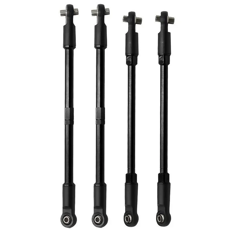 For TRXS E-Maxx/T-Maxx RC Car Accessories- Front And Rear Pull Rods Upgrade Kit For Enhanced Performance