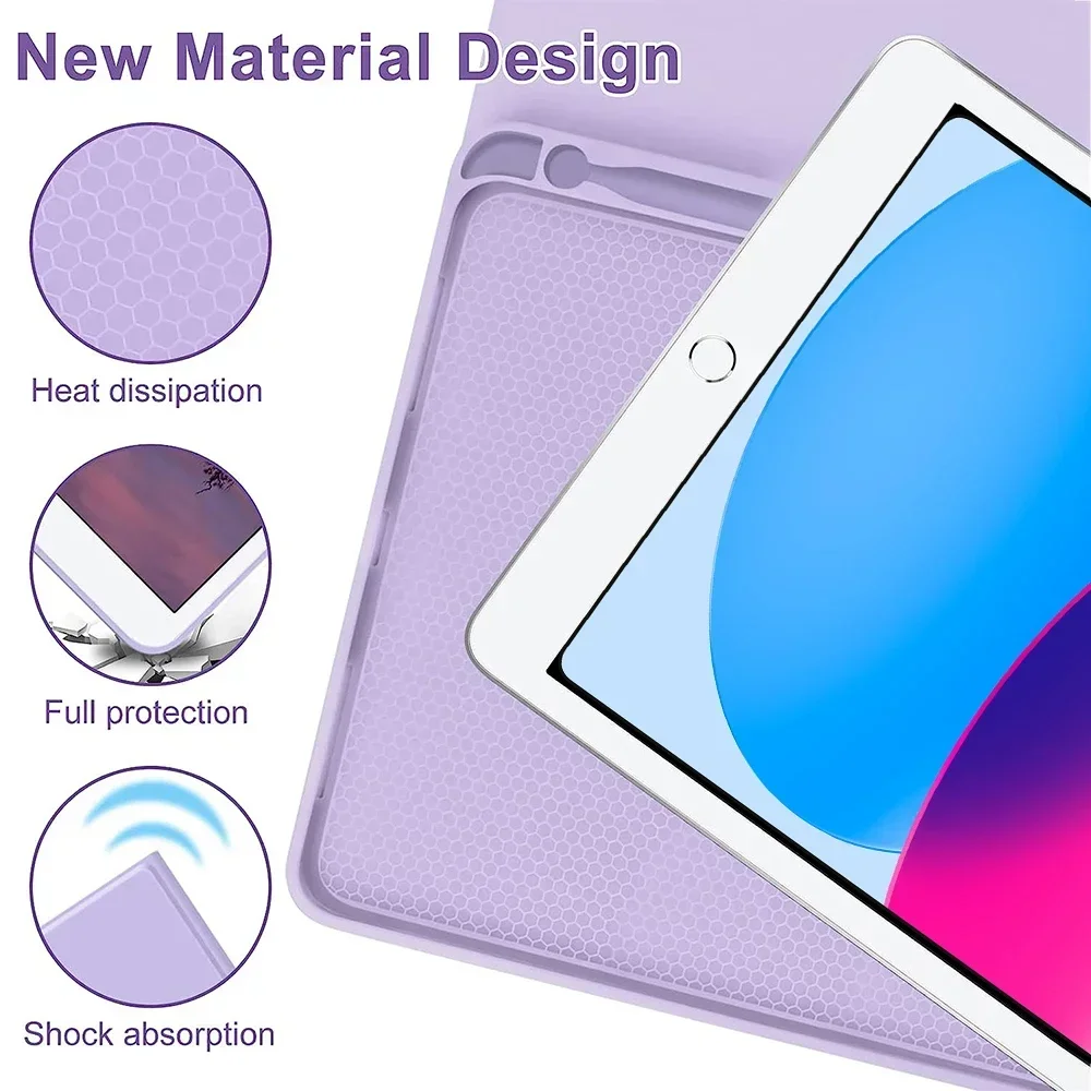 Magnetic Bluetooth Wireless Keyboard Case for NEW Apple IPad (A19) 12th A16 11th Generation 11