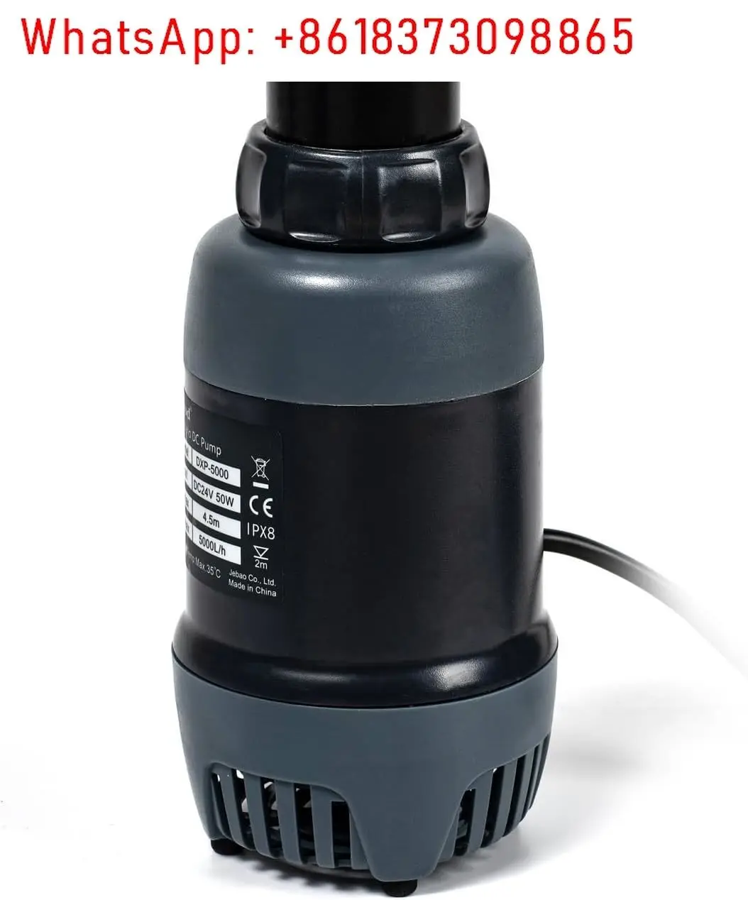 110-240V DXP-5000 50W Bluetooth Fish Manure Processor Submersible Variable DC Pump 1320GPH 5000L/H