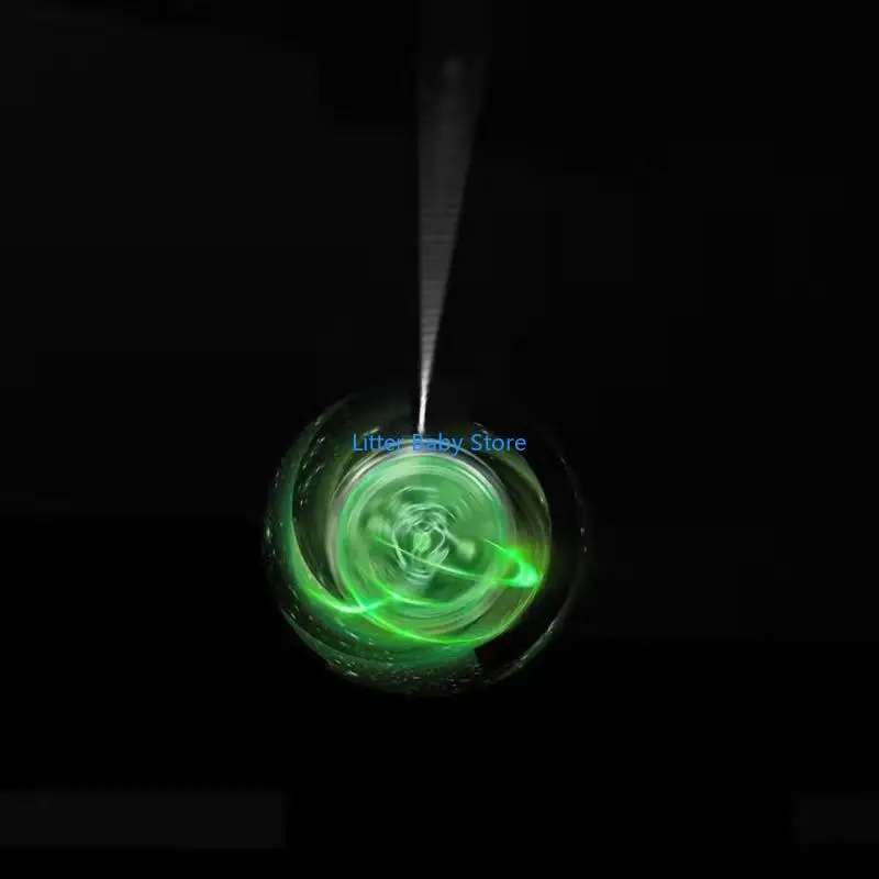 N80C YO YO TOY LED وميض YO YO BALL COLL TONGROTED YO-YO TOY لطفلة Toddler عالية الاستجابة YO YO BALL Street Toy