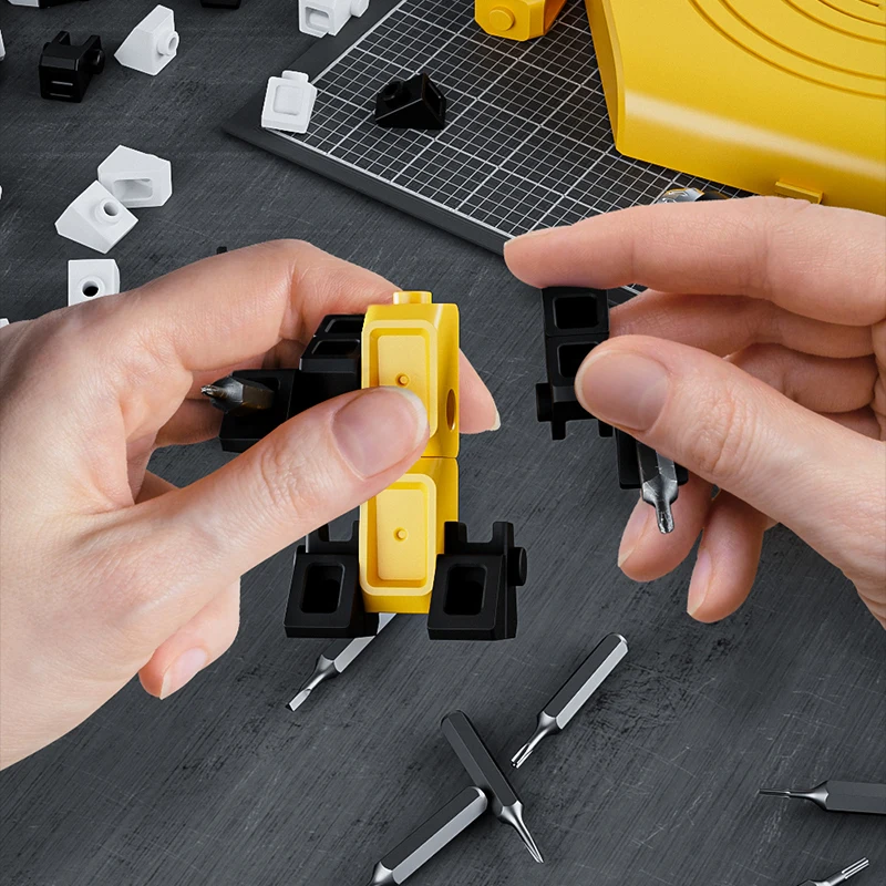 JAKEMY JM-8185 Precision Screwdriver Set Magnetic Phillips Slotted Bits Screw Driver for Mobile Phone Tablet Repair Tools