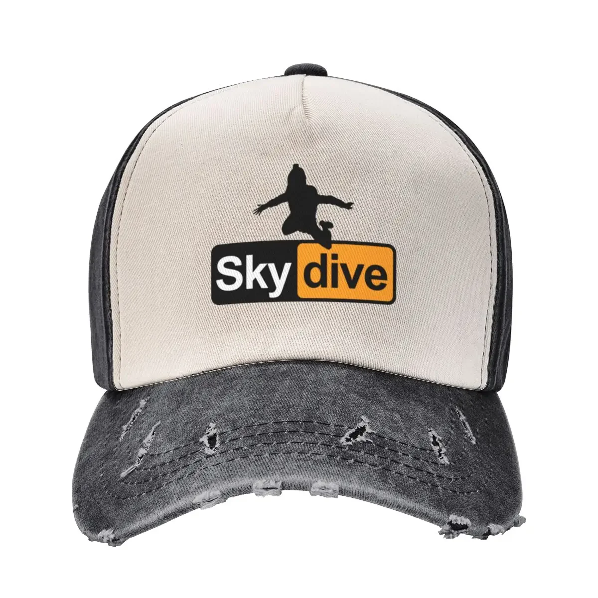 Skydive Design - Skydiving - Tracking 2 Hell Baseball Cap Fashion Beach hard hat Snap Back Hat beach hat Women's Golf Wear Men's