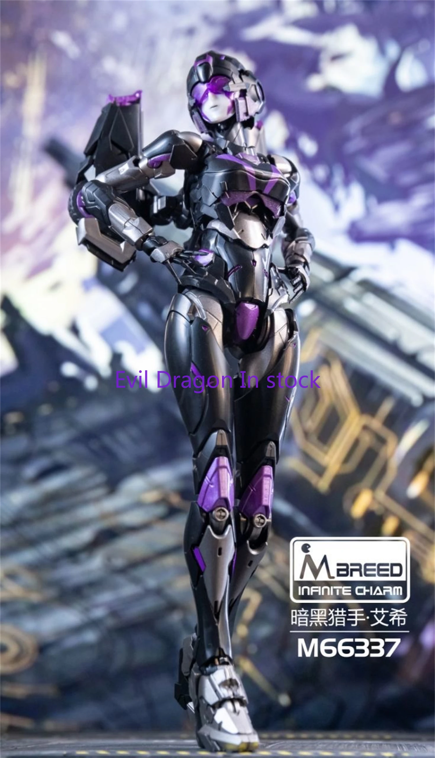 Op voorraad getransformeerd M66337 Charmaine Sheh M Dark Skye Arcee KO RIOBOT geassembleerd actiefiguur met boxcollectie