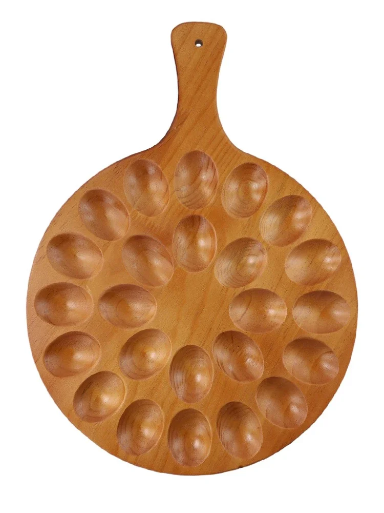 Cheese Platter Egg Trays Egg Platter Holder 24 Holes 40x29.5x1.7cm Kitchen Tool Boiled Eggs Deviled Egg Platter