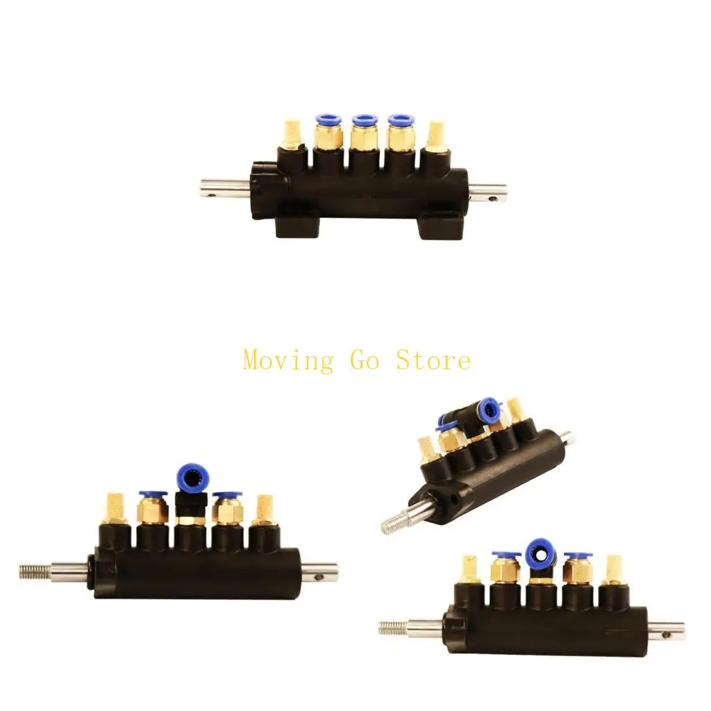 

B5XD Five Way Foot Pedal Valves Tire Changer Machine Cylinders Controlling Valves Switches