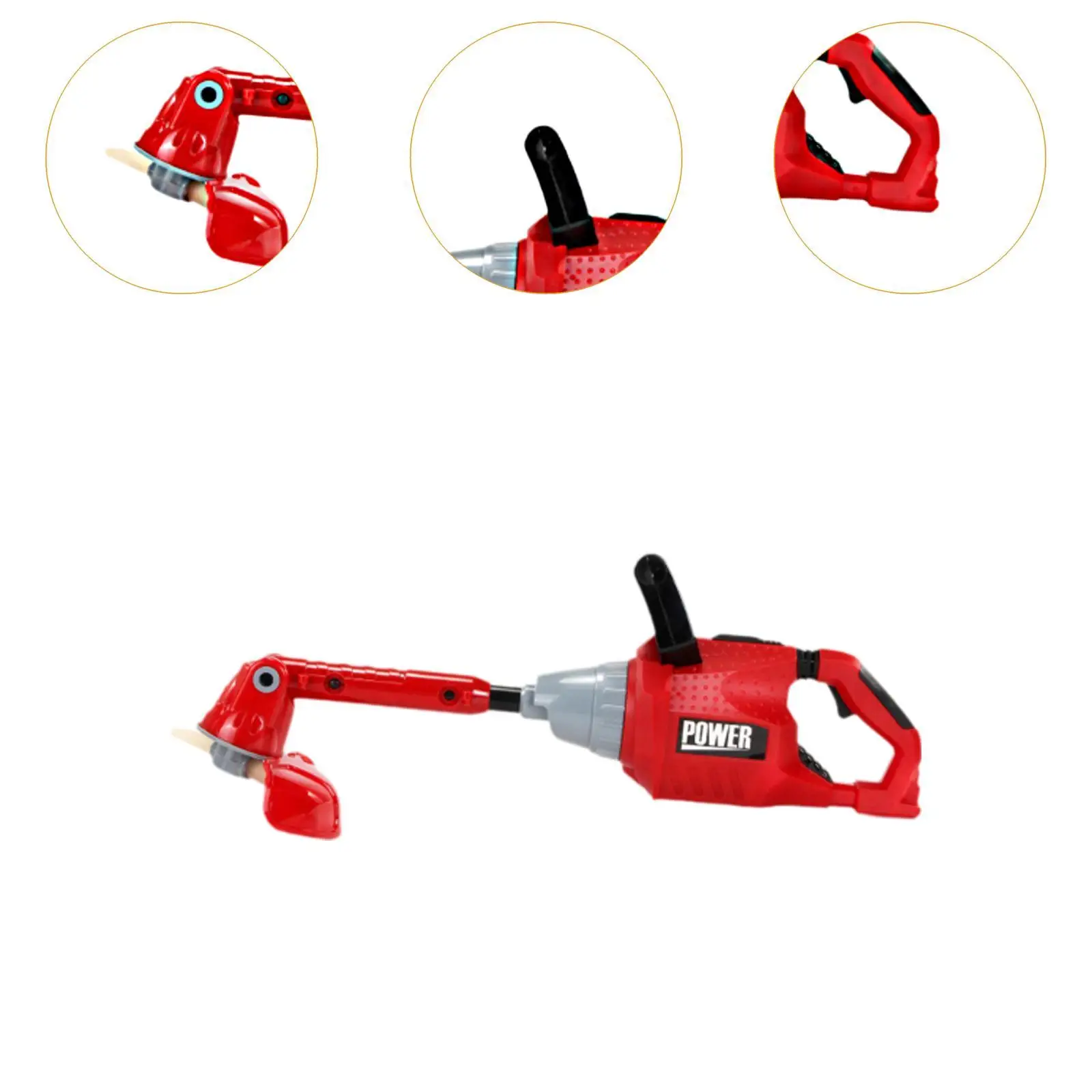 Crianças trimmer brinquedo fingir jogar ferramenta de jardim habilidades de simulação leve motosserras brinquedo para crianças festa favores presente aniversário