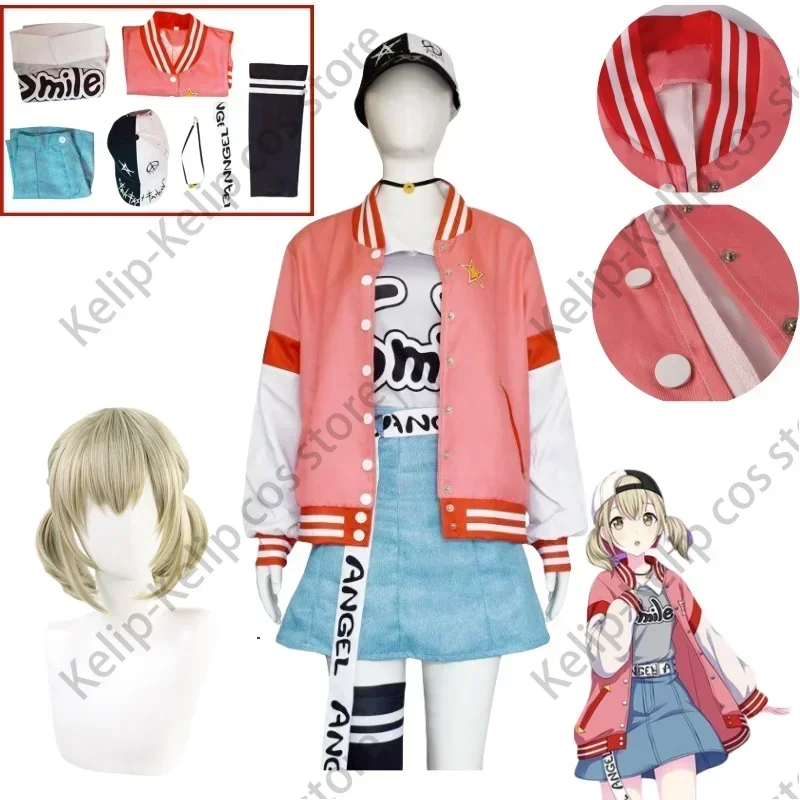 Anime Miuk Project Sekai Colorful Stage Azusawa Kohane Cosplay Costume Carnival Halloween Party Costumes for Women Men Girls