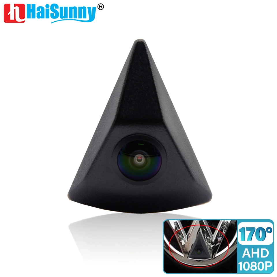 HD Front View Camera For VW T5 Passat Golf 5 6 MK7 Polo T6 Touran Jetta CC Touareg Beetle Transporter AHD 1080P Fisheye