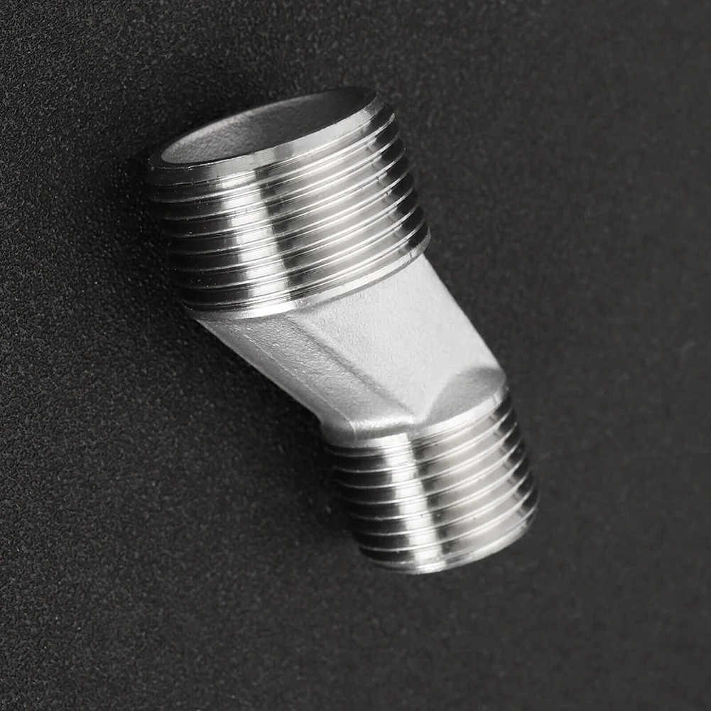 

2 шт. смещенный адаптер для ванной комнаты, смеситель для ванны с когтями для ног, 12 шт. на 3/4 штекера, сантехническое оборудование из нержавеющей стали