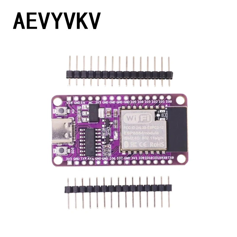 Placa de desarrollo ESP8684 TYPE-C USB ESP32-C2 ESPC2-12 DevKit Serial CH340 WiFi + Bluetooth módulo de doble núcleo para Arduino