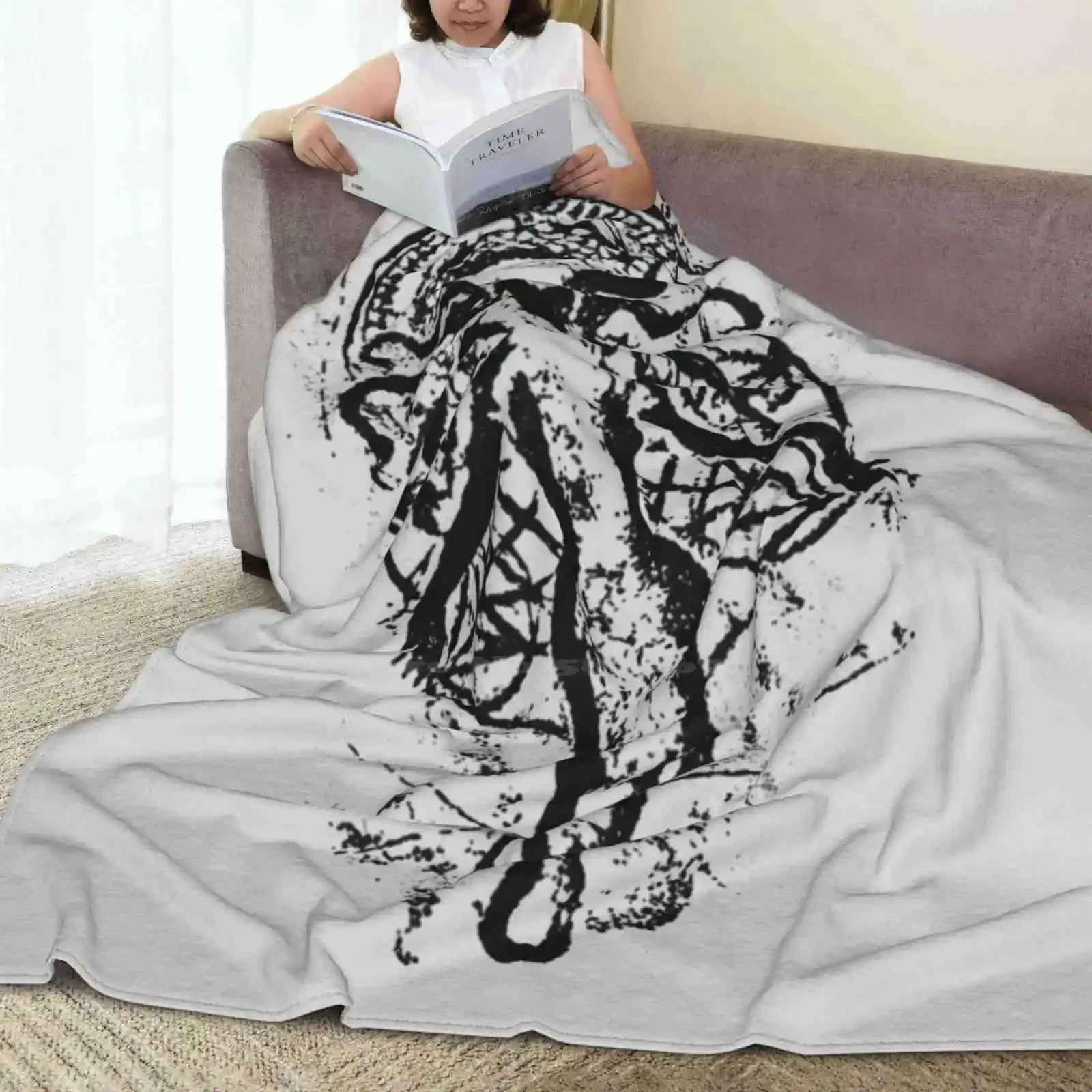 Darkhold Witch Of Chaos Trend Style Funny Fashion Soft Throw Blanket Wanda Scarlet Witch Elizabeth Olsen Lizzie Olsen Cinematic