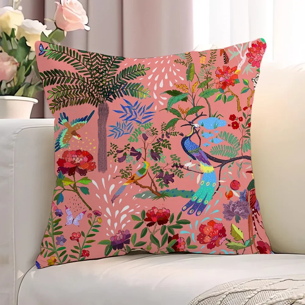 F-frida KahloS Decorative Pillows for Bed Anime Pillow Cover Fall Decor Cushion Covers Sofa Cushions Pillowcase 45x45 Body Throw