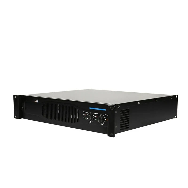 EP2000 2U Professional PA Power Amplifier 250W RMS for Karaoke Speakers Home Theater and Music Streaming Applications