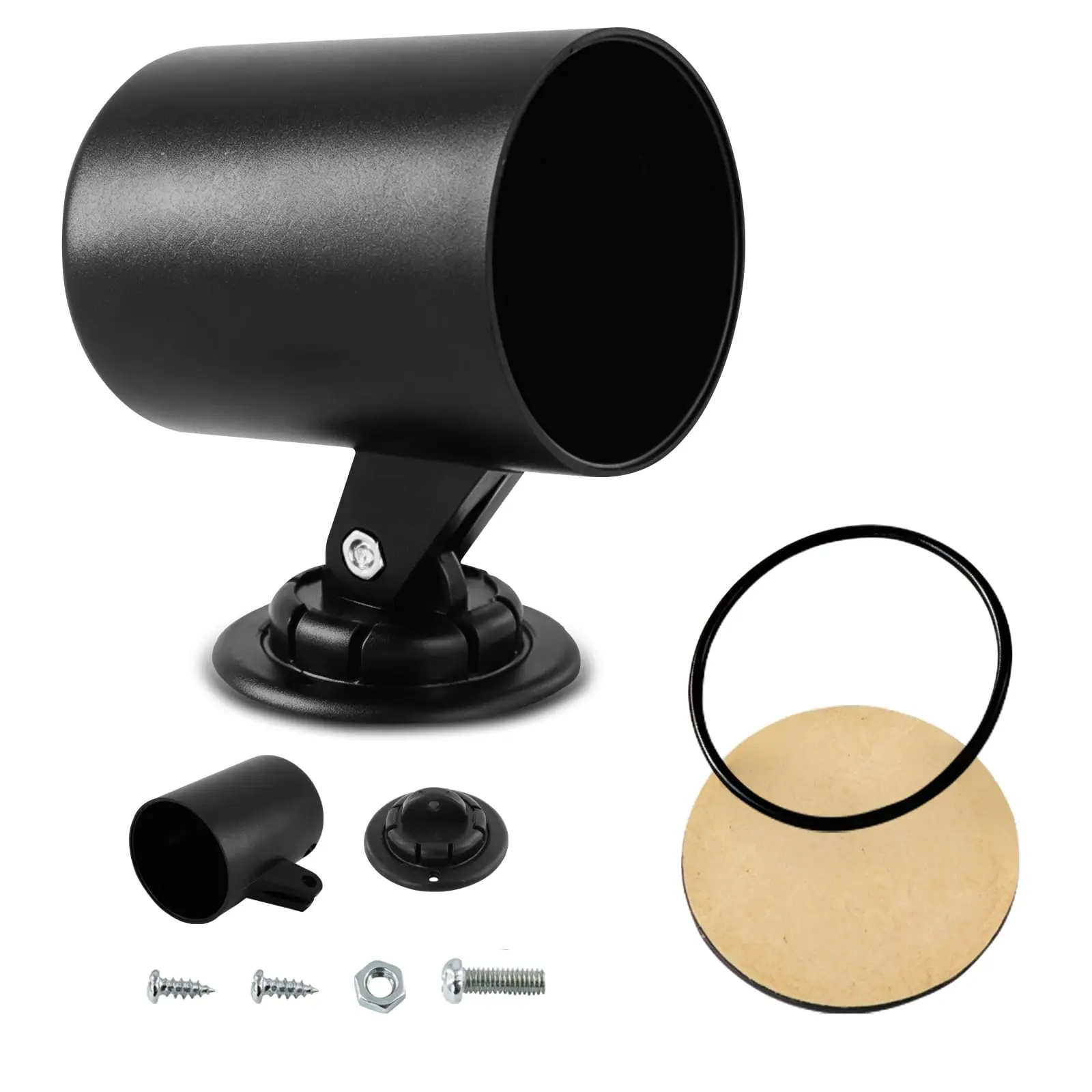 1Pcs Universal 2-0.08 inch (52 mm) instrument panel bracket black ABS plastic suitable for car truck dashboards Interior Parts