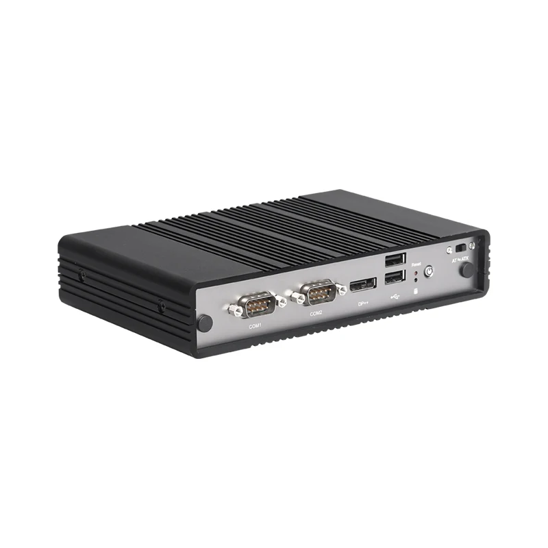 Imagem -02 - Mini pc Industrial Fanless Thin Client Micro Computador Atom E3940 Rs232 2x Gigabit Ethernet 4g Sim Windows 11 Linux