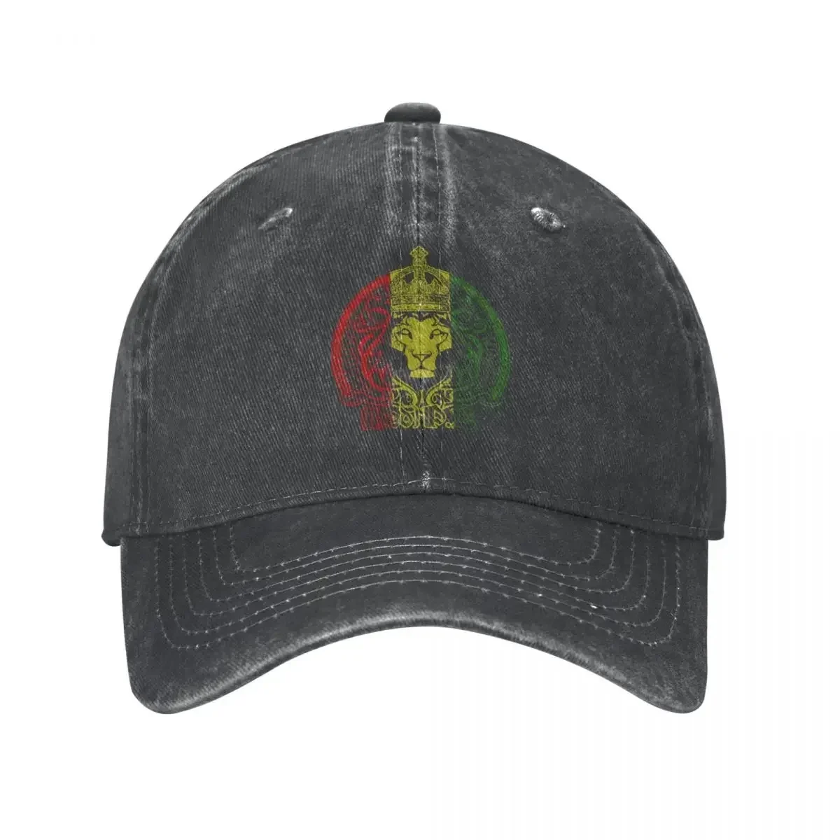 Classic Rasta Reggea Lion Irie Spiritual Baseball Cap Men Women Distressed Washed Headwear Outdoor Summer Hats Cap