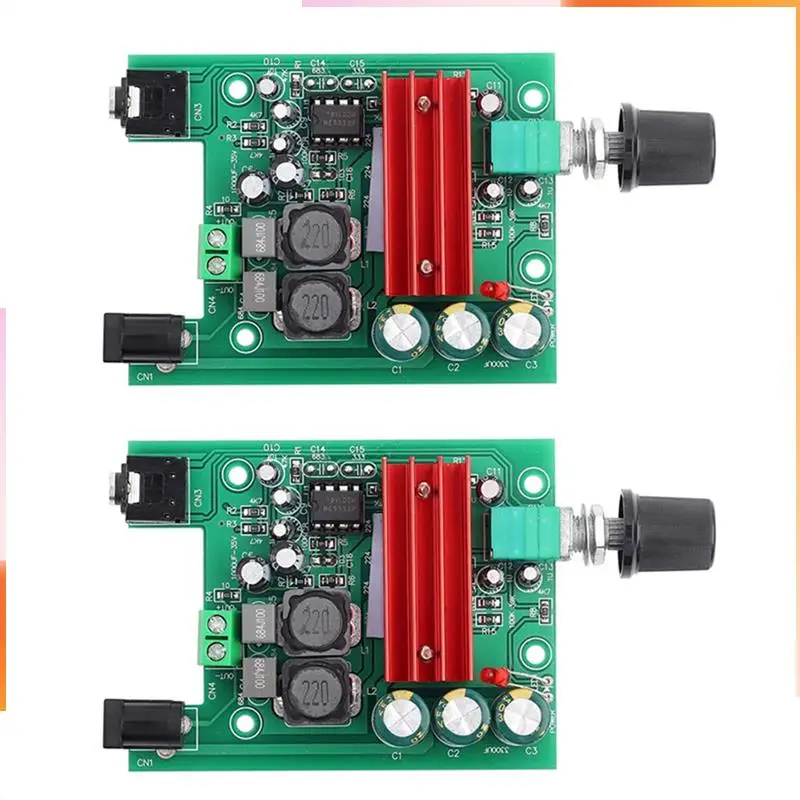 A92Z 2X Power Amplifier Board High-Sensitivity Mono TPA3116 Subwoofer Amplifier Module With NE5532 OPAMP