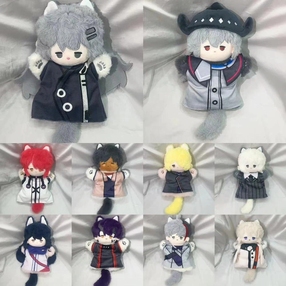 Anime Game Arknights Plush Hand Puppet Doll 25CM Lappland Skadi Soft Stuffed Glove Toys Birthday Gift