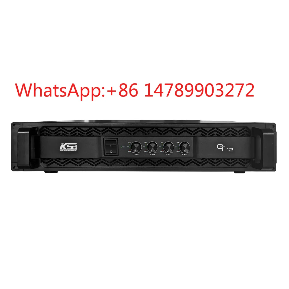 

4 Channel Stereo Amplifier Affordable Professional DJ Stage Live Sound Equipment