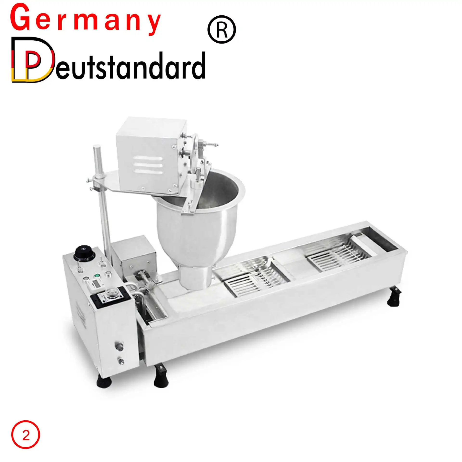 Fully automatic donut machine, donut cake, food, Poti equipment, fast electric heating, fast fresh