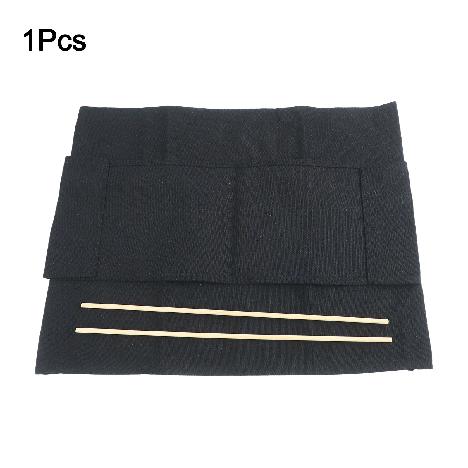 Two-Size Seat Cover Assembly for Director Chairs with Round Rod Base Constructed from Polyester for Repeated Cleaning