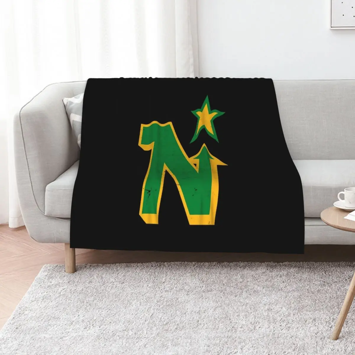 Minnesota North Stars -- Defunct Team Throw Blanket Quilt Kid'S Nap Extra Large Throw Luxury St warm winter Blankets