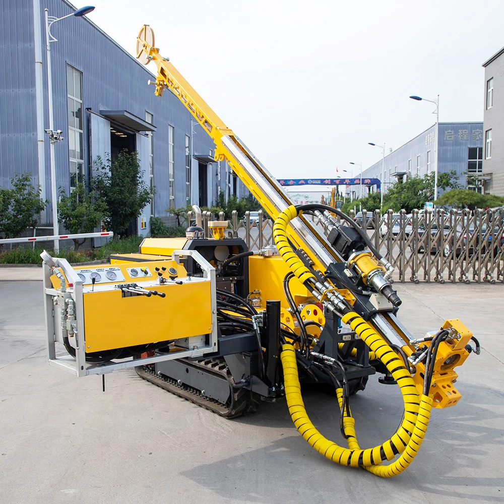 Diamond Core Drill Coring Rig Exploration Rig Fully Hydraulic Core Drilling Rig for Water Well Depth 100-500m High Efficiency