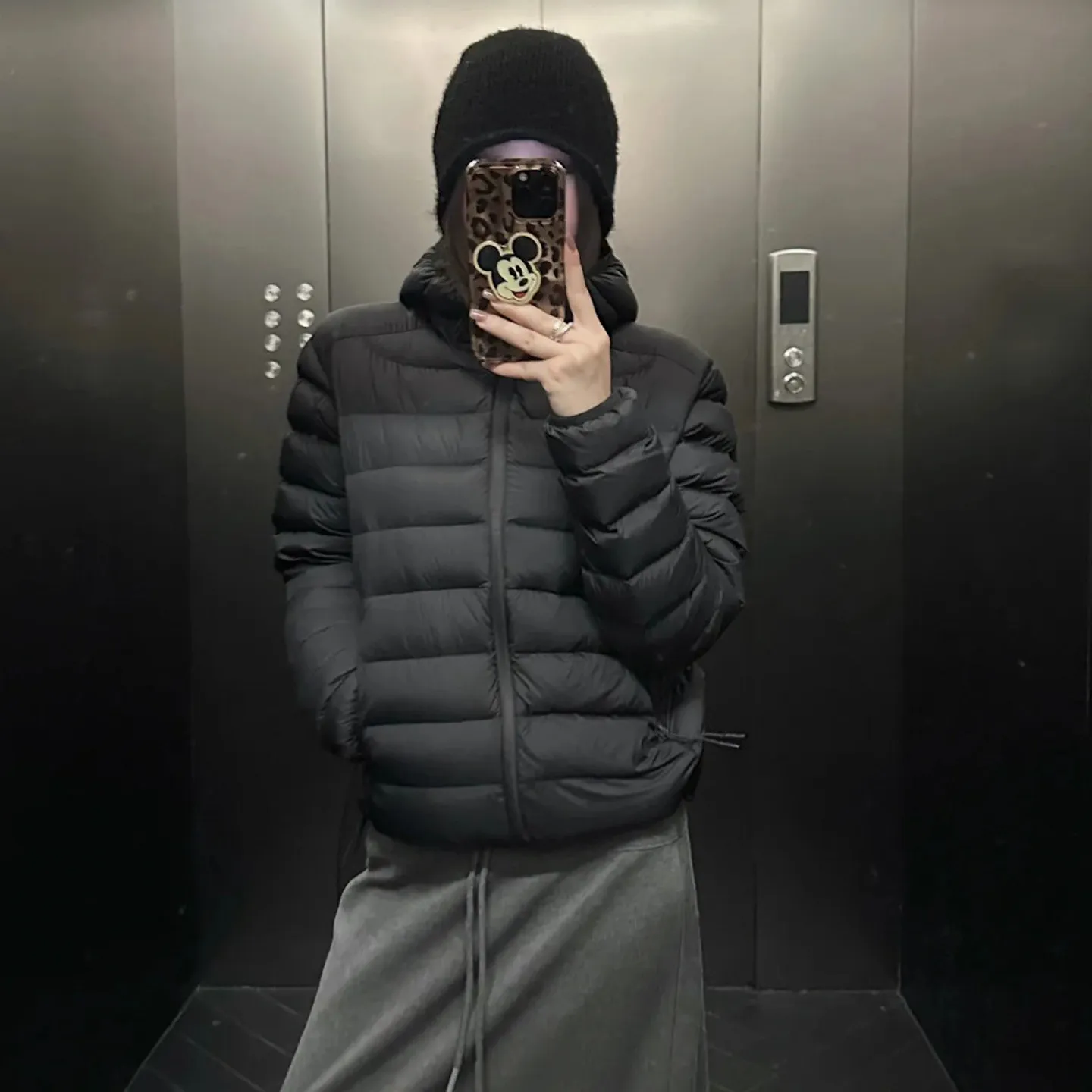 Women's Lightweight Cotton Jacket Hooded Fashionable Warm Coat Short Style Korean Version Casual Windbreaker Spring Autumn