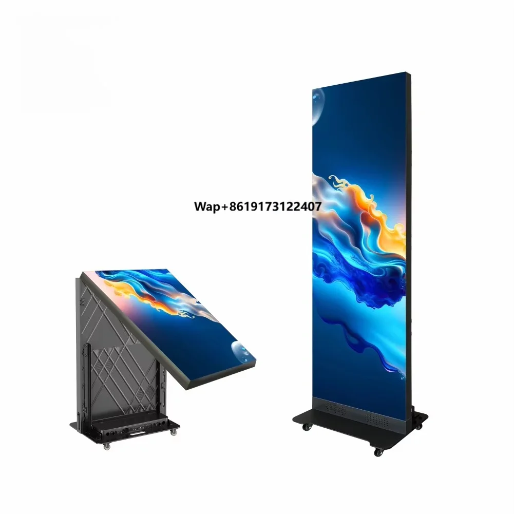 P2.5 Full Color Waterproof Roll-Up LED Display for Exhibition Booths Events Promotional Screens