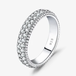 925 Silber -Sterin -Zirkon Verschiedene schöne Ringe Stile für Frauen, die hochwertige Luxusfeinschmuck datieren 6 Hauptverkauf Luxus -Dinge - №2