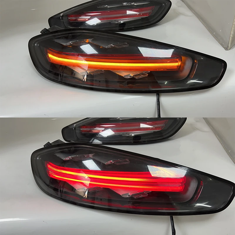 

LED Tail Light for Porsche 718 2013-2019 Rear Bumper Lamp Flow Turn Signal Car Accessories plug and play Tail Rear Light