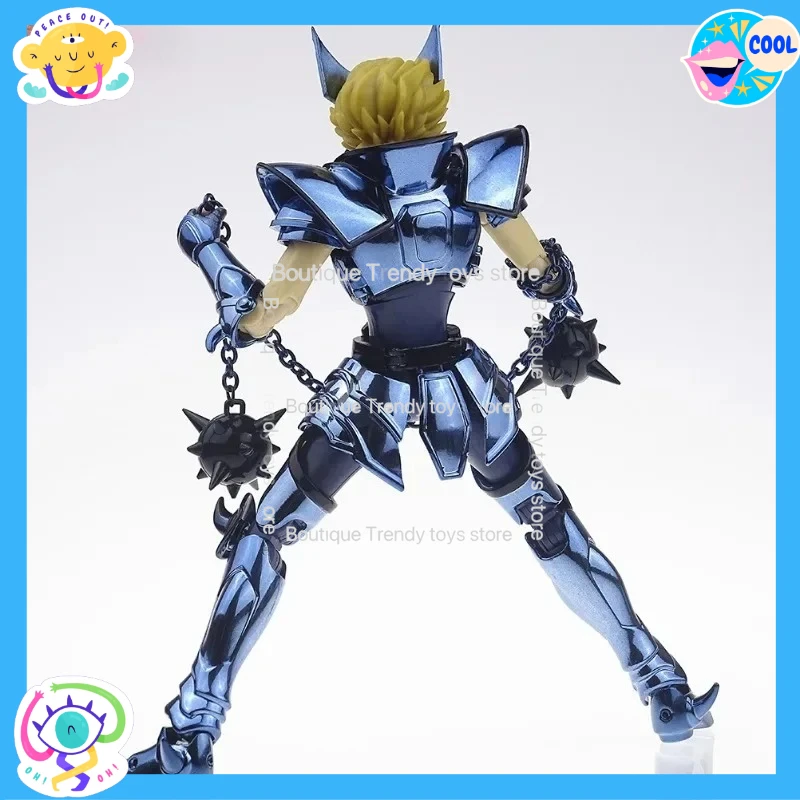 Em estoque modelo cs saint seiya mito pano ex cerberus dante prata cavaleiros do zodíaco anime armadura de metal pvc figura de ação brinquedos