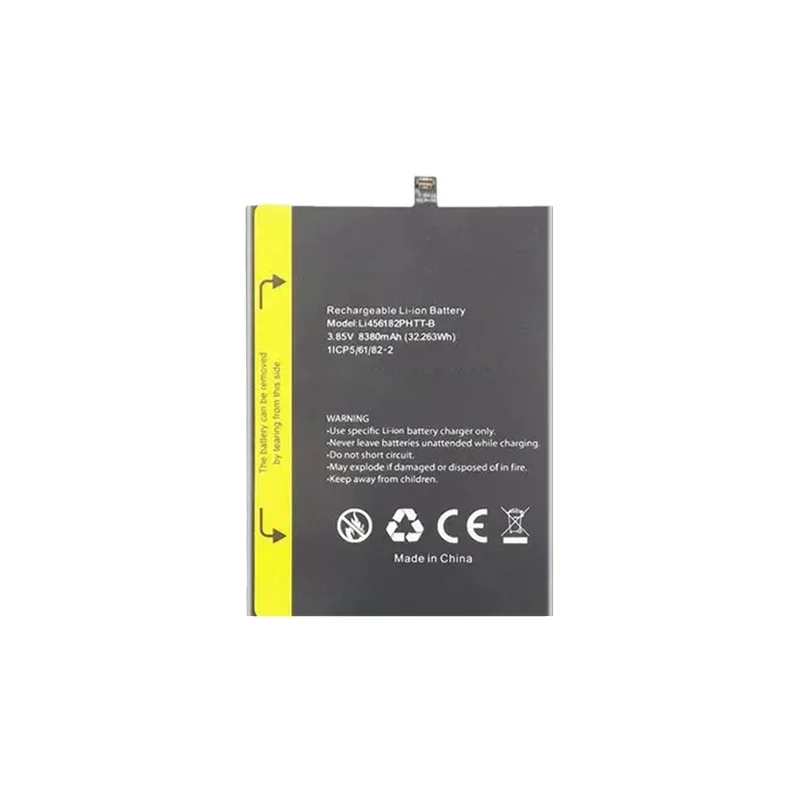 8380mAh Mobile Phone Battery Li456182PHTT-B For Blackview BV8800