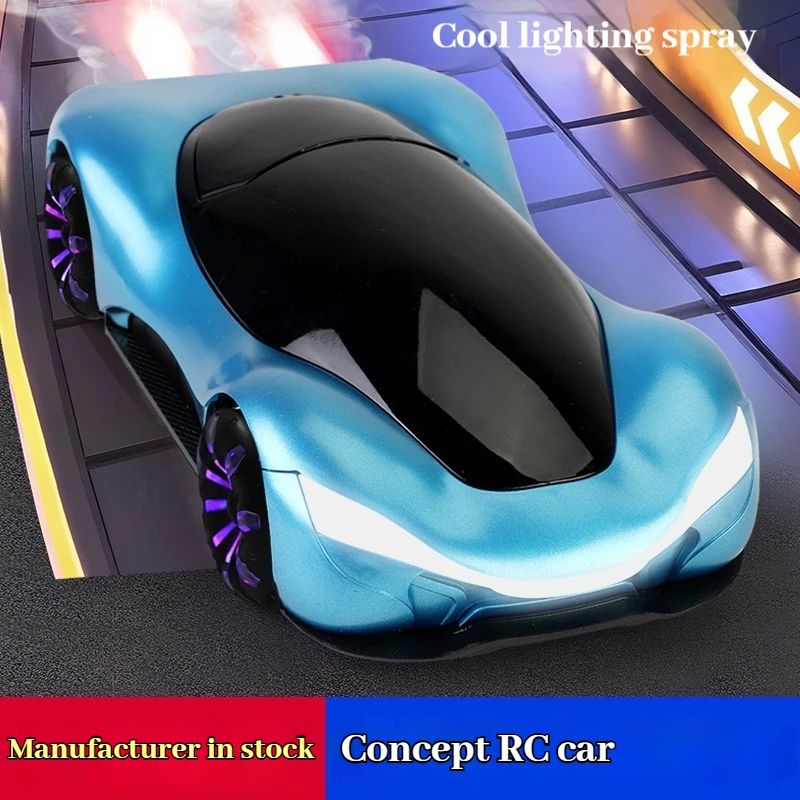 Remote Control Car 2 4g 4wd Electric Drift Concept Vehicle With Spray Light Effect For Adult Hobby Indoor Outdoor Play New Model