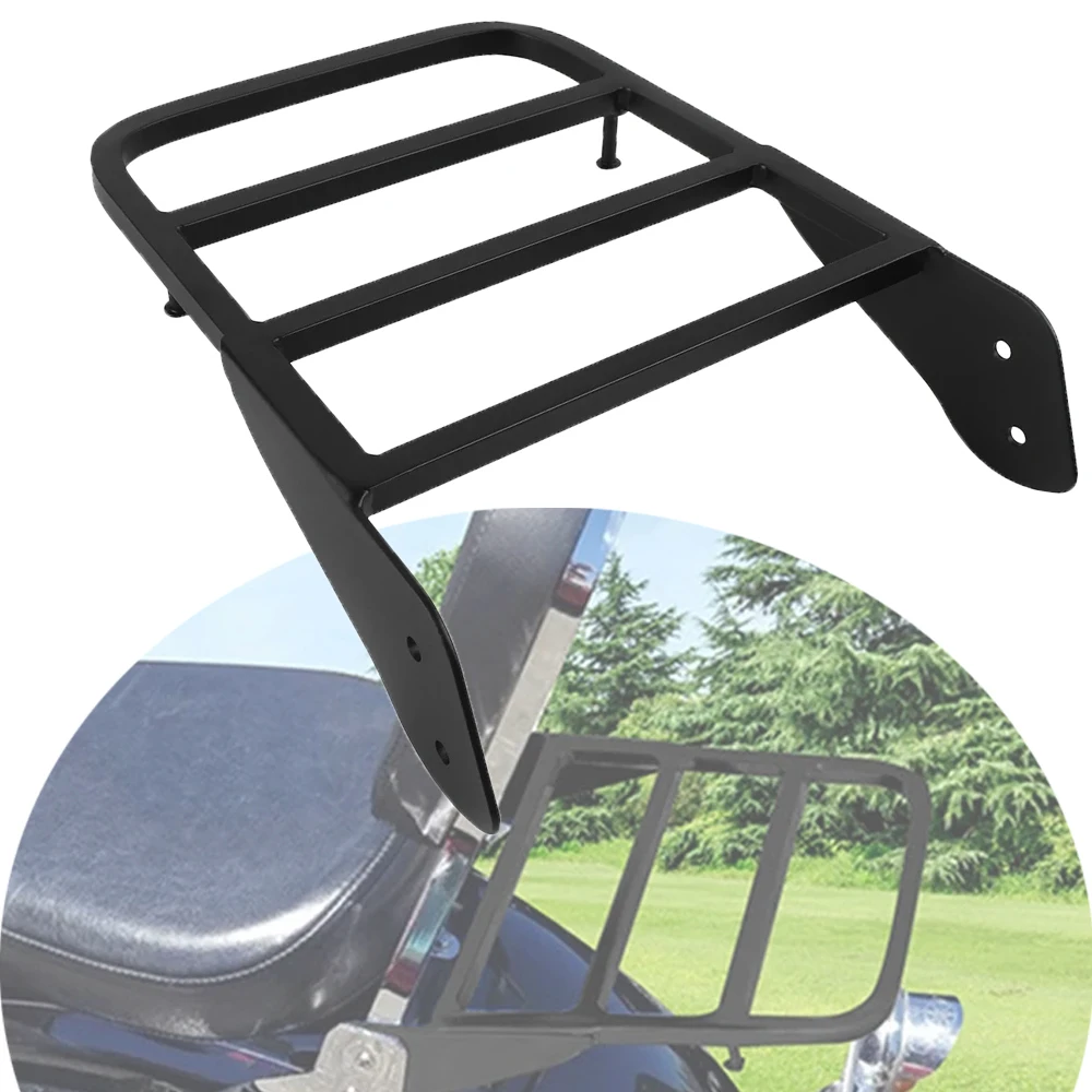 

Черный задний багажник для мотоцикла Sissy Bar для Yamaha V-Star 400 650 1100 XVS Classic