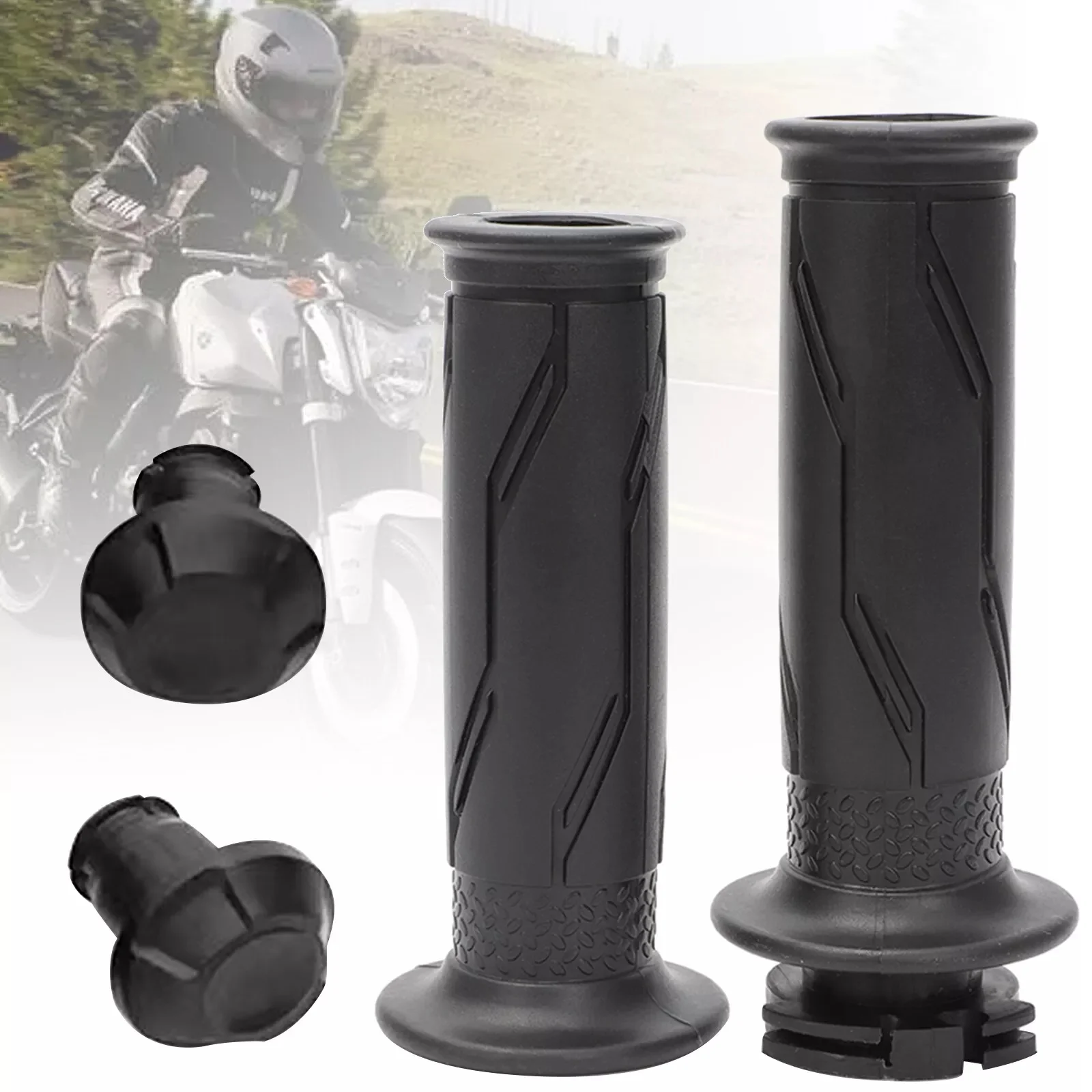 

Motorcycle Handlebar Grips Hand Bar Handle Grip FOR YAMAHA YZF-R6 YZF-R1 R6 R1 4C8-26240-00-00 2C0-26240-00-00