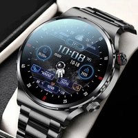 For ZTE nubia Red Magic 7S song Xperia Men Smart Watch Bluetooth Call Steel Band Waterproof Sports Fitness Watch For Android IOS