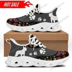 Casual Vet Shoes for Women Veterinary Animal Paw Brand Design Female Lightweight Flat Sneakers Lace Up Footwear 2024