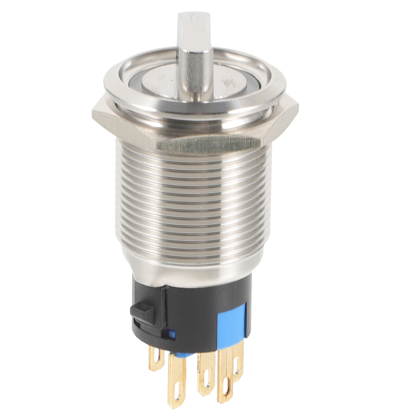 

Metal Round Push Button Switch Auto Reset Momentary High Top Flush Starter With Light For Car Truck Boats Marine Electrical