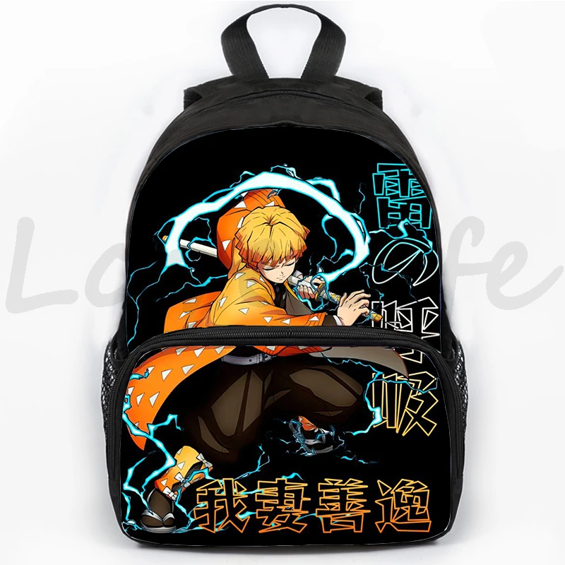 

Kids Demon Slayer Kimetsu No Yaiba Backpack Boy Girls Manga School Bag Mochila Top Quality Children Anime Bookbag Travel Daypack