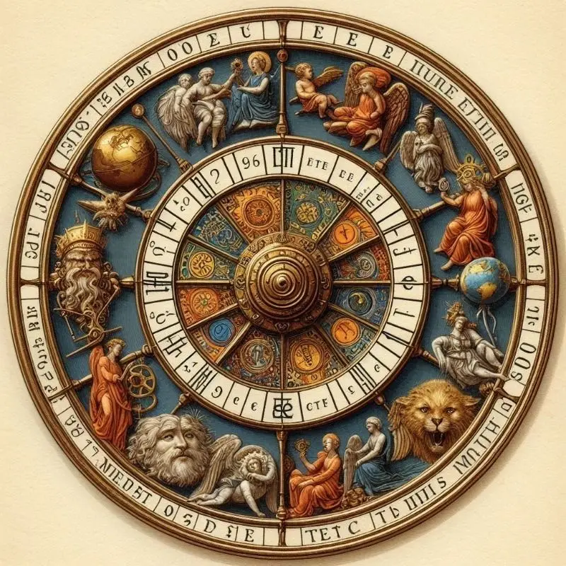 Steampunk Zodiac 12 Constellations Metal Art Decor, Handcrafted Vintage Steampunk Wall Decor, Astrology Signs Cosmic Mechanical