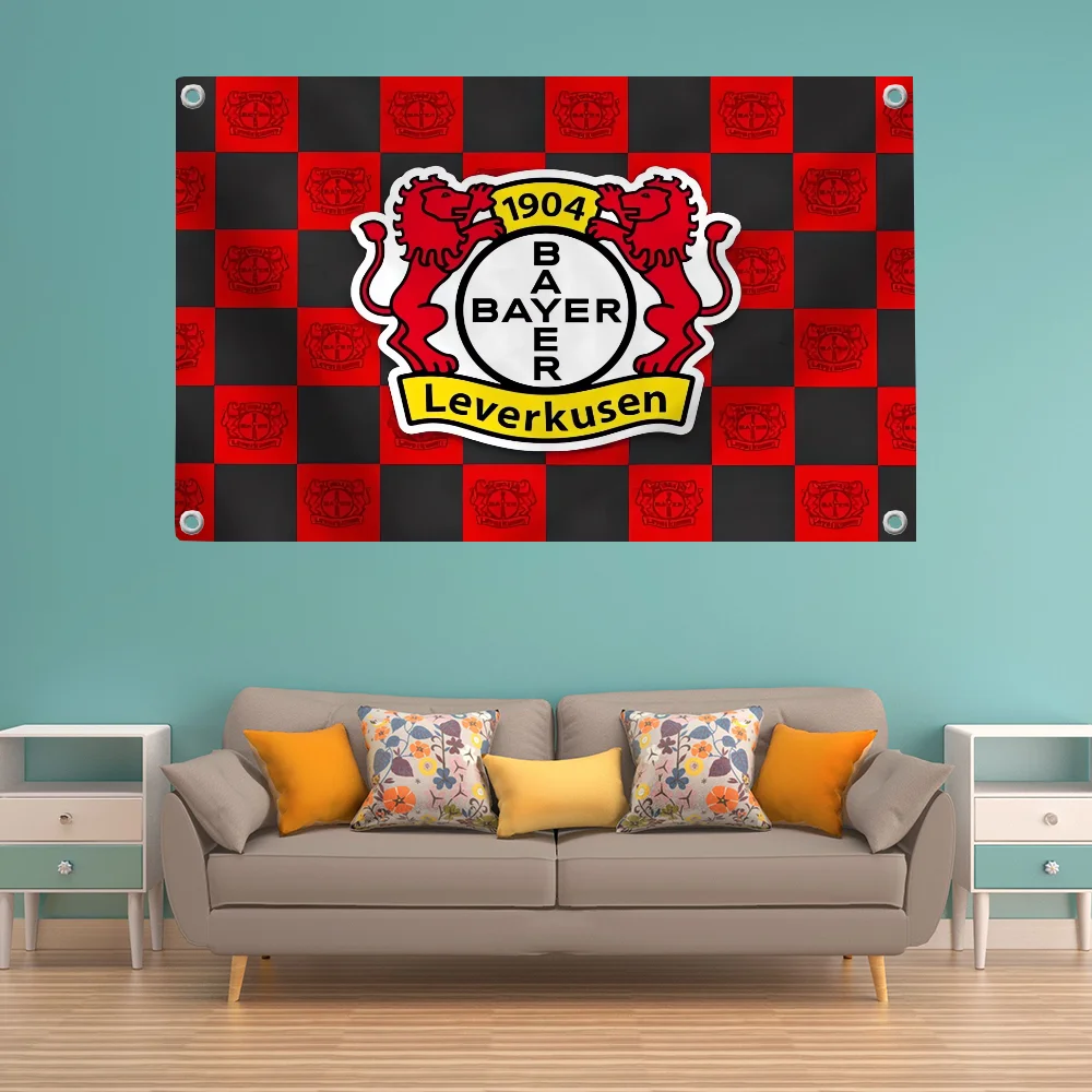 Flag Pride Flag Flag to Hang Flags for Rooms Club Banner Bayer 04 L-leverkusen Fc Funny Flags and Banners Outdoor Decorations