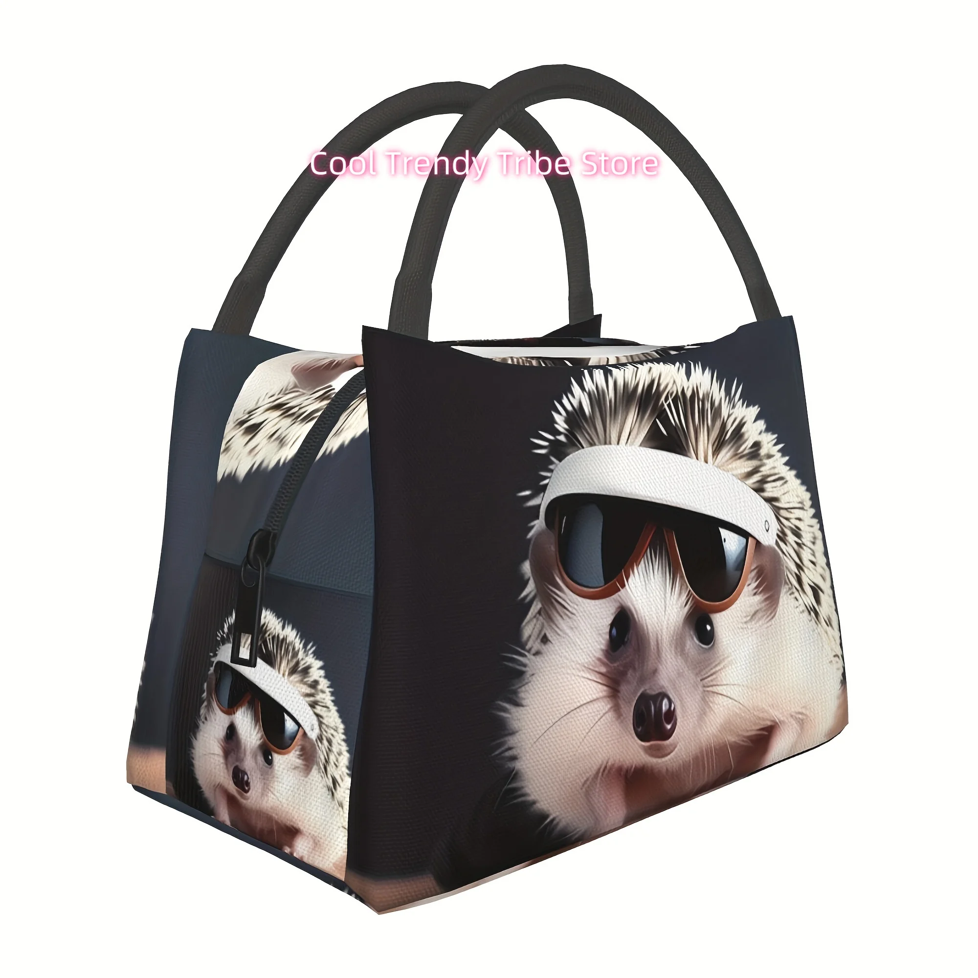 

1 шт. Забавная сумка-холодильник в виде ежика, портативная многоразовая термосумка для обедов, для кемпинга, пикника, пляжа, для дома