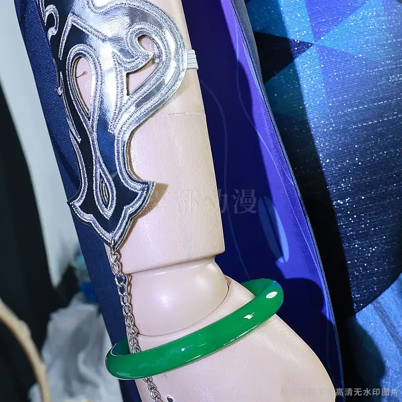 Jade Game Cosplay Costume Game Honkai Star Rail Earrings Necklace Hat Dresses Women Girls Halloween Party Roleplay Outfits