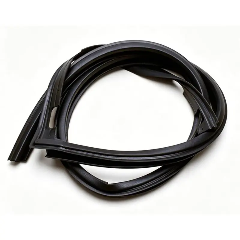 Front Door Sub Seal Left & Right Rubber Weather Strip Set For HONDA-ABQA