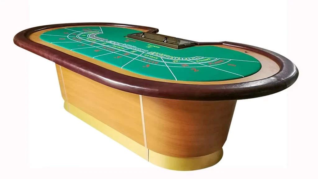 

Lange Standard 10 Person Classic Baccarat Table Traditional Luxury Poker Table