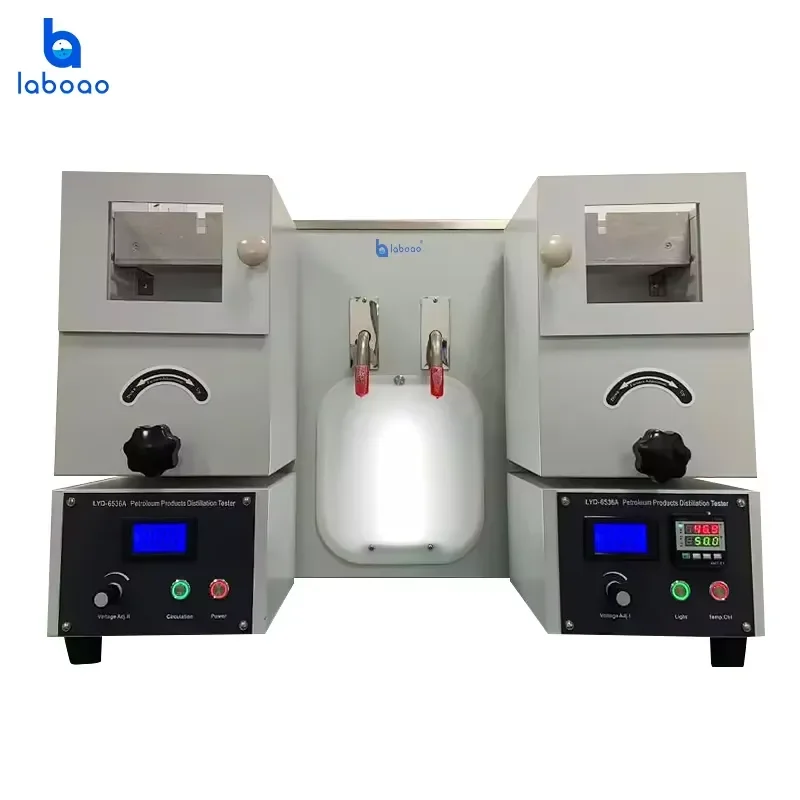 For Crude Oil Distillation Unit LYD-6536A Dual Petroleum Product Tester with 1 Year Warranty 0.5 Accuracy