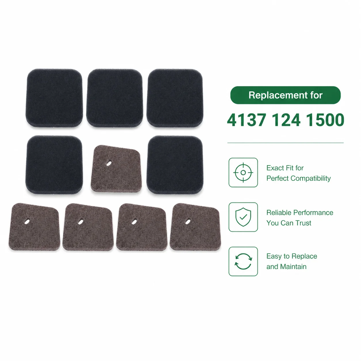 Air Pre Filter Cleaner For Stihl BG75 FS85 FS80 FC75 FS75 HL75K FC85 FS85R HS75 HS80 HS85 Trimmer Replaces 4137 124 1500 2800