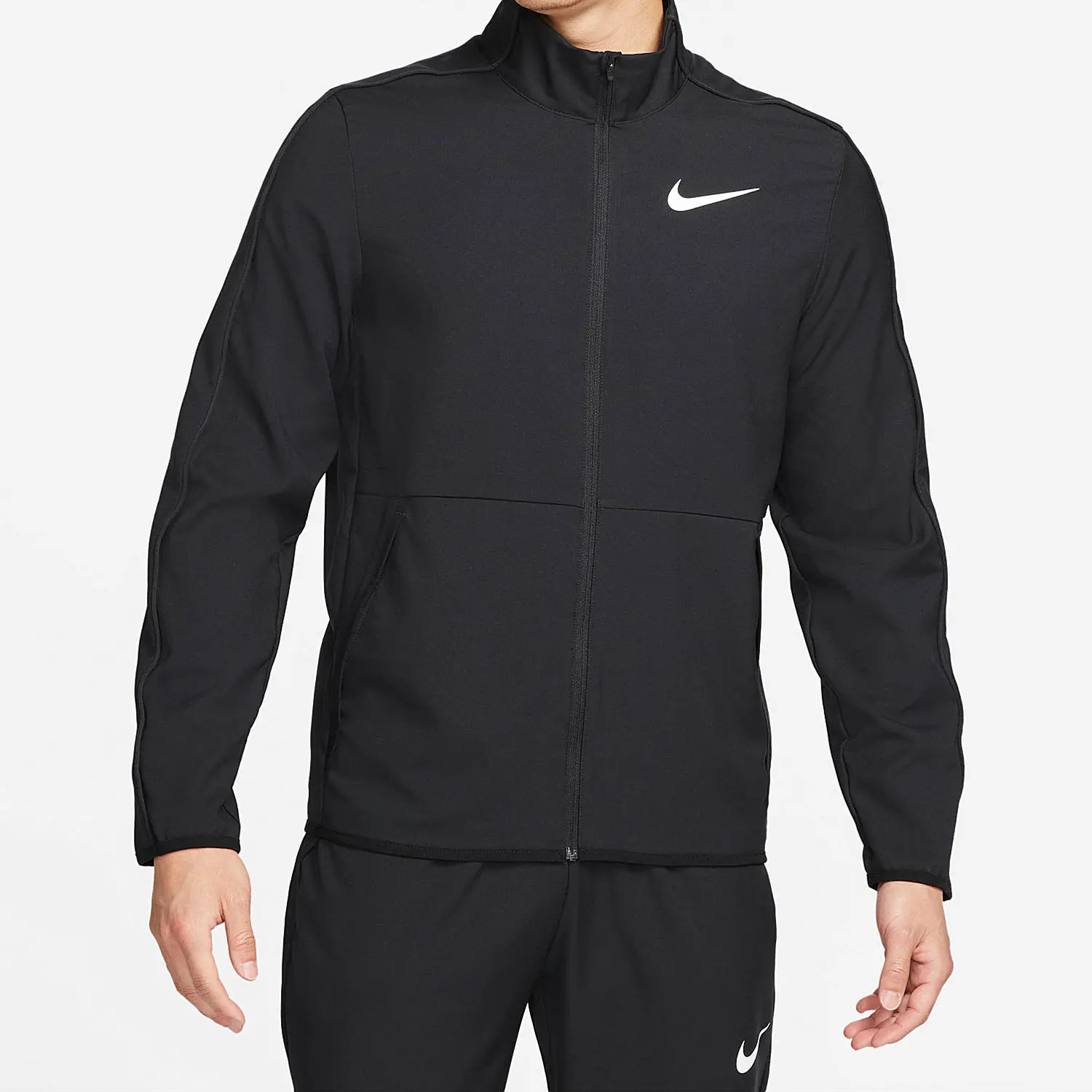 

Официальная новая мужская повседневная куртка Nike для бега с ветрозащитным воротником-стойкой DM6620-011